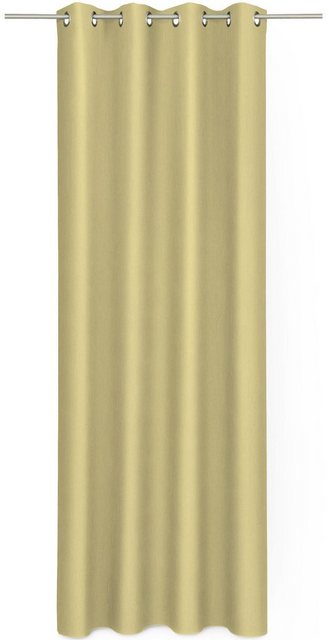 Gardine nach Maß »Prado FR«, ADO Goldkante, Ösen (1 Stück), blickdicht, strukturiert, unifarben-Gardinen-Inspirationen