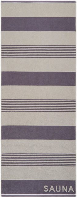 Egeria Saunatuch »Bob« (1-St), im Streifendesign-Handtücher-Inspirationen