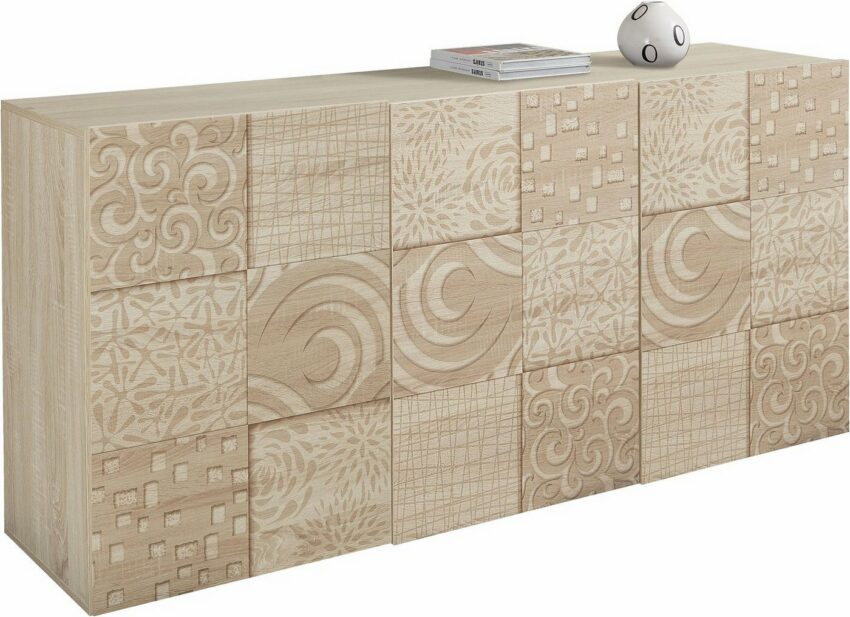 LC Sideboard »Miro«, Breite 181 cm mit dekorativem Siebdruck-Sideboards-Ideen für dein Zuhause von Home Trends