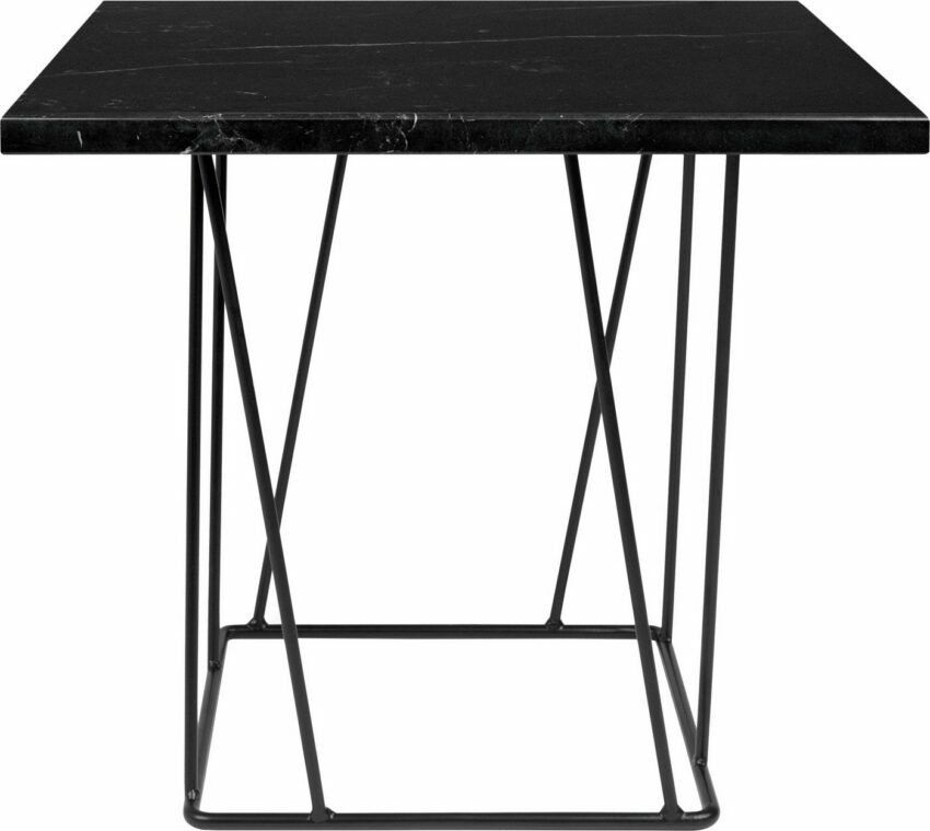 TemaHome Beistelltisch »Helix«, mit einer schönen Marmortischplatte und einem schwarzen Metallgestell-Tische-Ideen für dein Zuhause von Home Trends