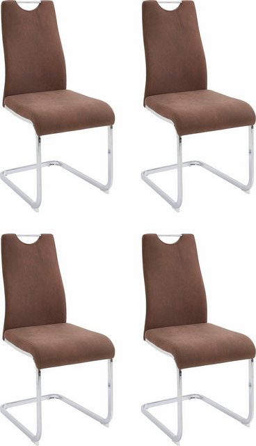 Homexperts Esszimmerstuhl »Zabona« (Set, 4 Stück), (2 oder 4 Stück), Bezug in Microfaser-Vintage-Stühle-Inspirationen