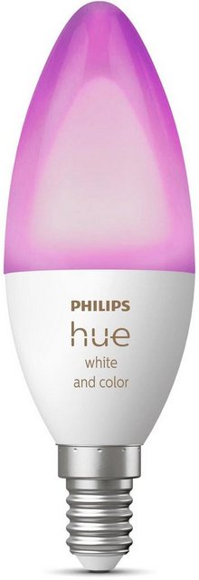 Philips Hue »Philips Hue White & Col. Amb. Einzeplack E14 470lm!« LED-Leuchtmittel, E14, 1 Stück, Warmweiß, Farbwechsler-Leuchtmittel-Inspirationen
