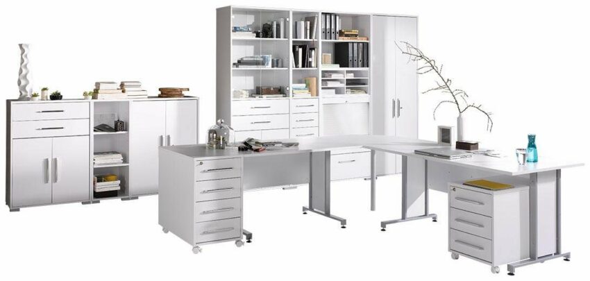 Maja Möbel Büro-Set »1208 SYSTEM«, (Set, 12-St)-Büromöbel-Sets-Ideen für dein Zuhause von Home Trends