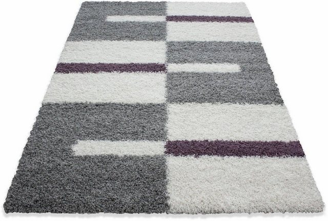 Hochflor-Teppich »Gala Shaggy 2505«, Ayyildiz Teppiche, rechteckig, Höhe 30 mm, Wohnzimmer-Teppiche-Inspirationen