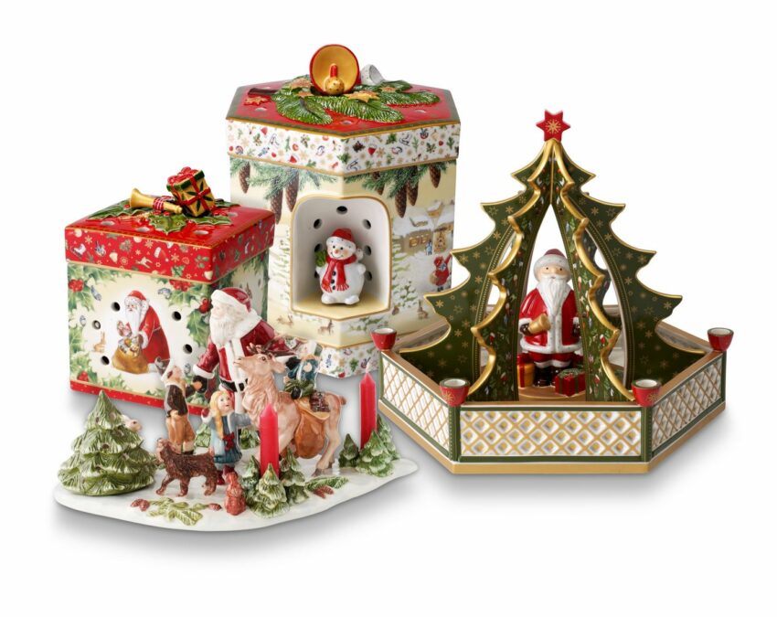 Villeroy & Boch Weihnachtsfigur »Christmas Toys«, Lebkuchenhaus mit Spieluhr-Figuren-Ideen für dein Zuhause von Home Trends