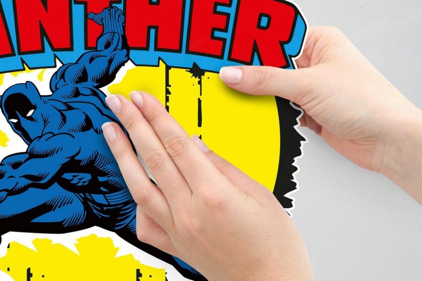 Komar Wandtattoo »Black Panther Comic Classic« (1 Stück), 50 x 70 cm-Wandtattoos-Ideen für dein Zuhause von Home Trends