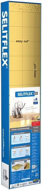Selit Trittschalldämmplatte »SELITFLEX«, 1,6 mm, 18 m², für Fußbodenheizung geeignet, faltbar,mit Tape-Trittschalldämmung-Inspirationen