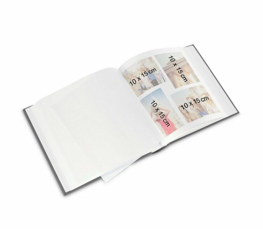 Hama Jumbo-Album Skies, 30x30 cm, 60 weiße Seiten, Grau-Bilderrahmen-Ideen für dein Zuhause von Home Trends