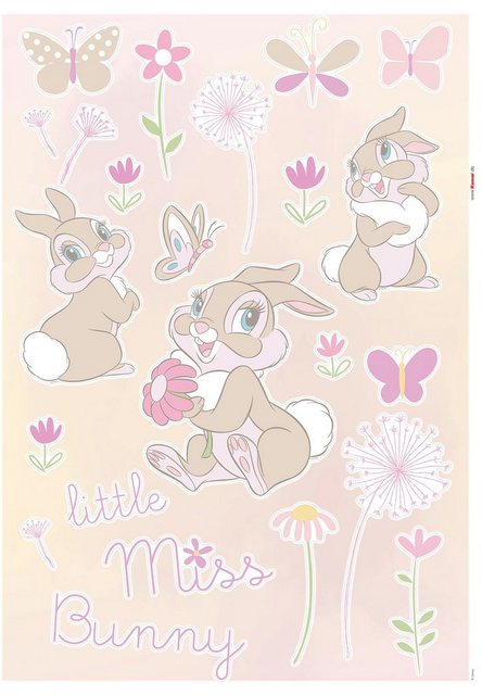 Komar Wandtattoo »Little Miss Bunny« (24 Stück), 50 x 70 cm-Wandtattoos-Inspirationen