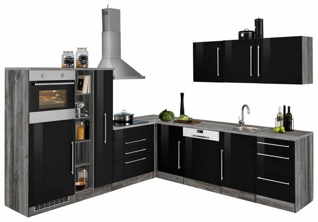HELD MÖBEL Winkelküche »Samos«, ohne E-Geräte, Stellbreite 260 x 270 cm-Küchenzeilen-Inspirationen