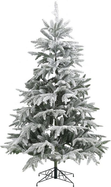my home Künstlicher Weihnachtsbaum, Edeltanne, mit Schnee, inkl. Metallständer-Weihnachtsbäume-Inspirationen