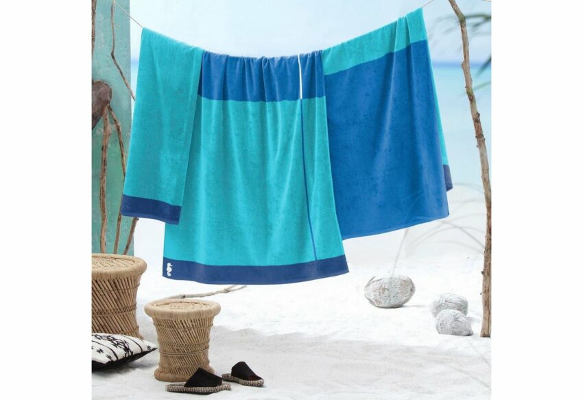 Seahorse Strandtuch »Block« (1-St), in harmonischen Farben-Handtücher-Ideen für dein Zuhause von Home Trends