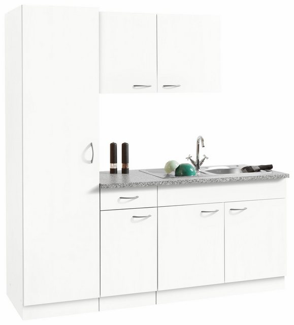 wiho Küchen Küchenblock »Kiel«, ohne E-Geräte, Breite 190 cm, Tiefe 60 cm-Küchenzeilen-Inspirationen