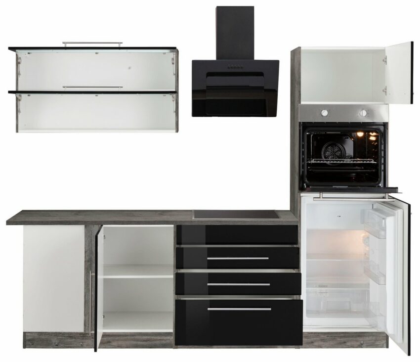 HELD MÖBEL Winkelküche »Samos«, ohne E-Geräte, Stellbreite 300 x 250 cm-Küchenzeilen-Ideen für dein Zuhause von Home Trends