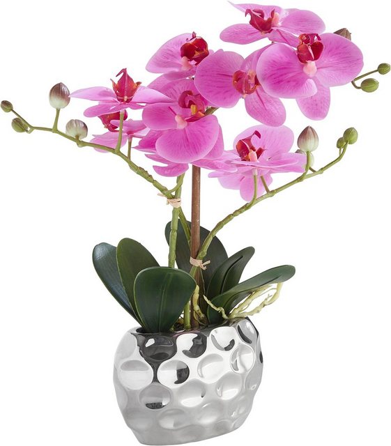 Kunstpflanze »Orchidee« Orchidee, Leonique, Höhe 38 cm, Kunstorchidee, im Topf-Kunstpflanzen-Inspirationen