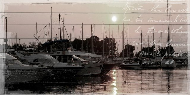 queence Holzbild »Boote im Hafen«-Bilder-Inspirationen