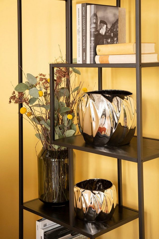Fink Übertopf »DALIA« (1 Stück), dekorativer Blumentopf, aus Keramik, in verschiedenen Größen erhältlich, Wohnzimmer-Pflanzgefäße-Ideen für dein Zuhause von Home Trends
