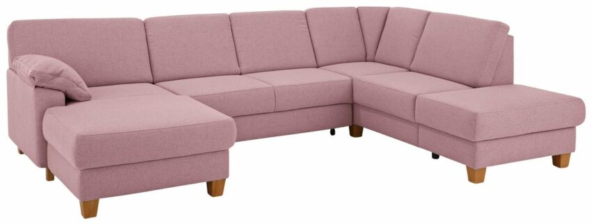 Home affaire Wohnlandschaft »Belfort«, mit Federkern, wahlweise mit Bettfunktion und Stauraum-Sofas-Ideen für dein Zuhause von Home Trends