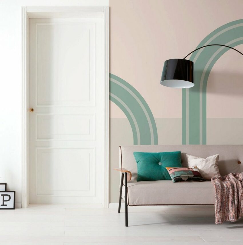 Komar Fototapete »Loop«, glatt, bedruckt, abstrakt, geometrisch-Tapeten-Ideen für dein Zuhause von Home Trends