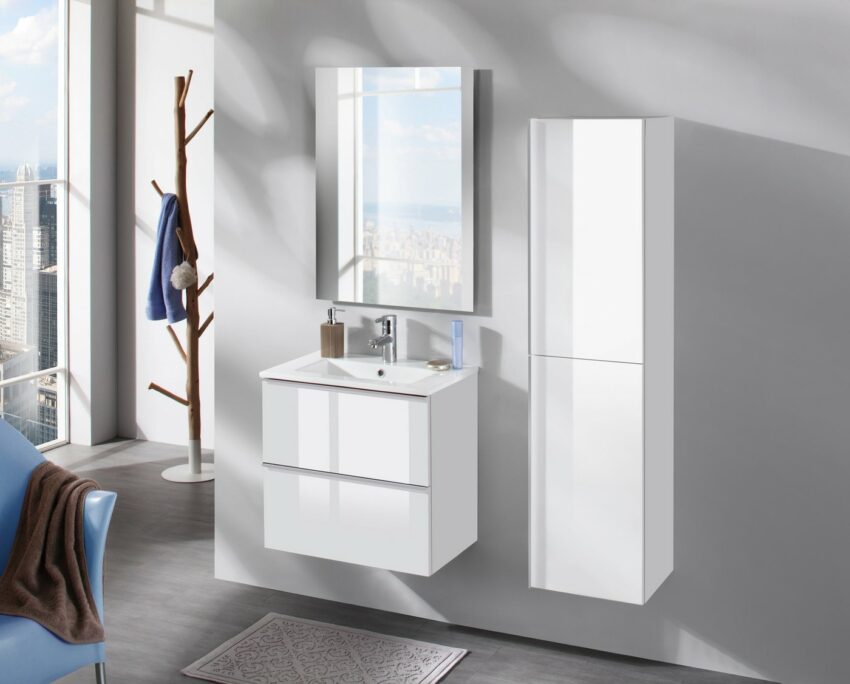 CYGNUS BATH Waschtisch »Malaga 600«, Breite 60 cm, Tiefe 36 cm, SlimLine-Waschtische-Ideen für dein Zuhause von Home Trends