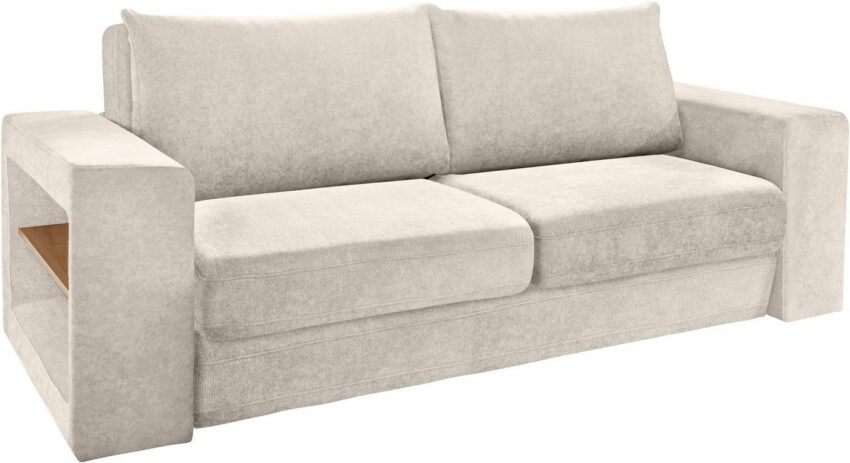 LOOKS by Wolfgang Joop 3,5-Sitzer »Looksvb«, Verwandlungssofa: aus Sofa wird Sofa mit 2 Hockern, mit Regalfunktion in beiden Armteilen-Sofas-Ideen für dein Zuhause von Home Trends
