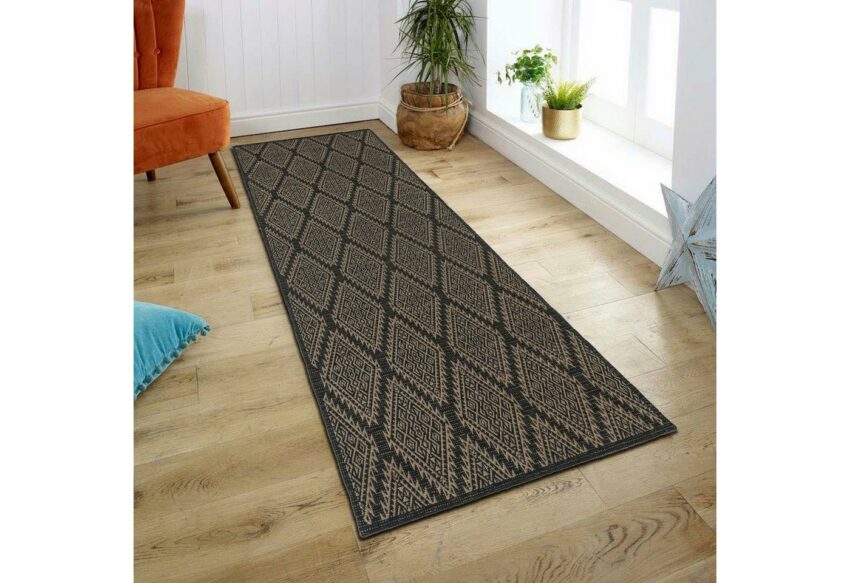 Läufer »Surat«, Leonique, rechteckig, Höhe 12 mm, aus natürlichern Fasern: Jute und Baumwolle-Teppiche-Ideen für dein Zuhause von Home Trends