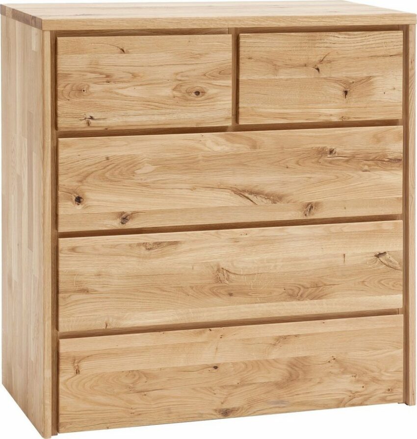 Home affaire Kommode »Zetra«, aus Massivholz, alle Schubladen mit Soft-Close-Funktion, Breite 88 cm-Kommoden-Ideen für dein Zuhause von Home Trends