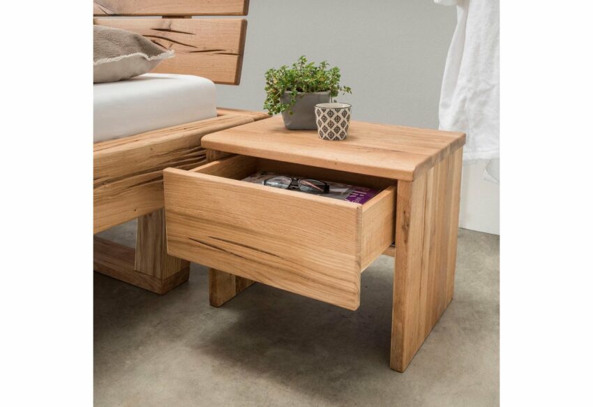 Home affaire Nachtkonsole »Ultima«, in zwei verschiedenen massiven Holzvarianten erhältlich-Tische-Ideen für dein Zuhause von Home Trends