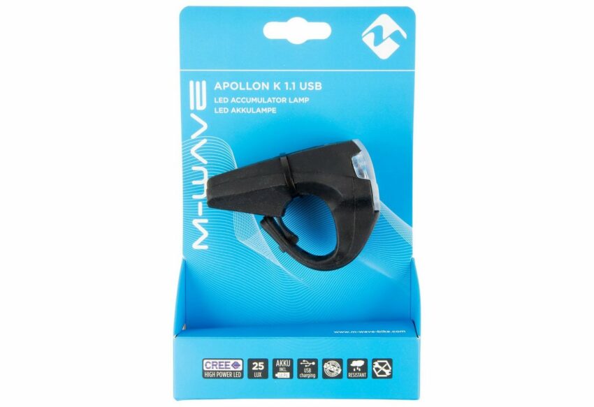 M-WAVE Akkulampe »Apollon K 1.1 USB«-Scheinwerfer-Ideen für dein Zuhause von Home Trends