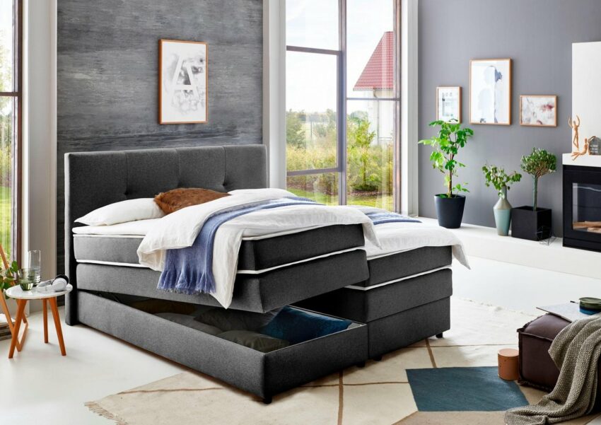 ATLANTIC home collection Boxspringbett, mit Bettkasten und Topper-Betten-Ideen für dein Zuhause von Home Trends