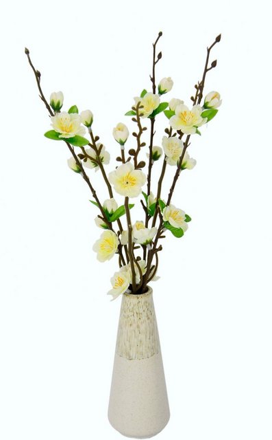 Kunstblume »Kirschblütenbund«, I.GE.A., Höhe 41 cm, Vase aus Keramik-Kunstpflanzen-Inspirationen