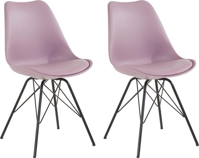 Homexperts Esszimmerstuhl »Ursel 01« (Set, 2 Stück), Sitzschale mit Sitzkissen in Kunstleder-Stühle-Inspirationen