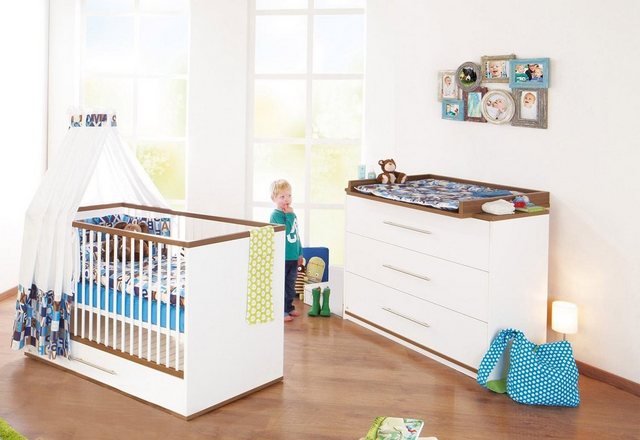 Pinolino® Babymöbel-Set »Tuula«, (Spar-Set, 2-St), breit, Made in Europe, mit Kinderbett und Wickelkommode-Babymöbel-Sets-Inspirationen