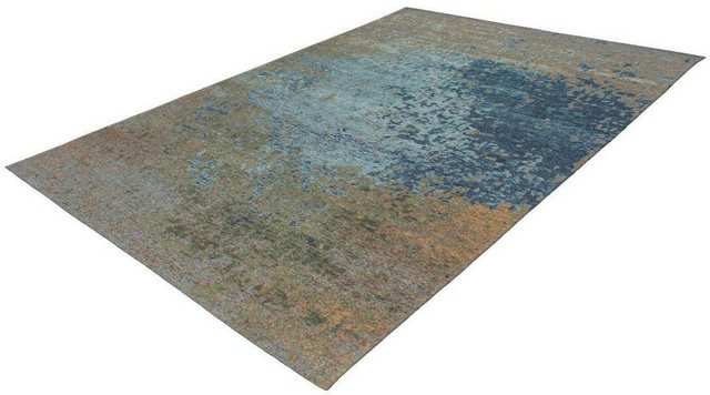 Teppich »Blaze 100«, Arte Espina, rechteckig, Höhe 8 mm, Vintage Optik, mit Baumwolle und Chenille, Wohnzimmer-Teppiche-Inspirationen