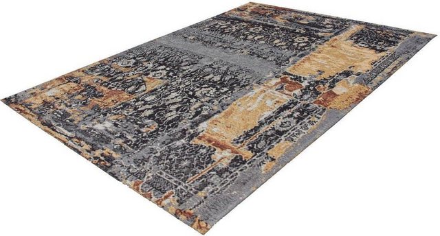 Teppich »Blaze 500«, Arte Espina, rechteckig, Höhe 8 mm, Vintage Design, mit Baumwolle und Chenille, Wohnzimmer-Teppiche-Inspirationen