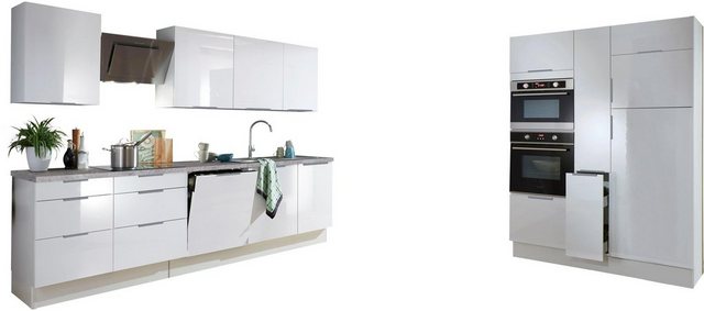 OPTIFIT Küchenzeile »Tara«, Ohne E-Geräte, Mit Vollauszug Und Soft-Close- Funktion, Breite 430 Cm | HomeTrends🏠