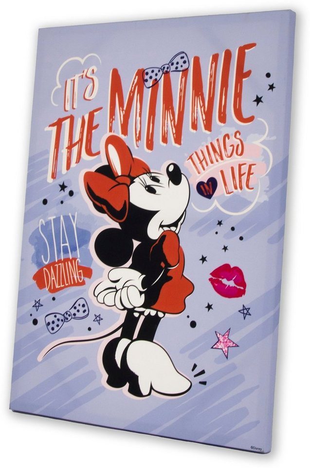 Disney Leinwandbild »Minnie Stay Dancing«, (1 Stück)-Bilder-Ideen für dein Zuhause von Home Trends