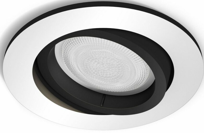 Philips Hue LED Einbaustrahler »Philips Hue White Amb. Milliskin Einbauspot eckig«, steuerbar per Bluetooth oder Hue Bridge, Erweiterungsset ohne Dimmschalter-Lampen-Ideen für dein Zuhause von Home Trends