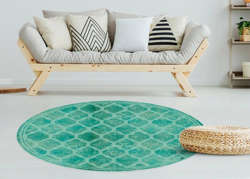 Vinylteppich »Buddy Cui«, MySpotti, rund, Höhe 0,5 mm-Teppiche-Ideen für dein Zuhause von Home Trends