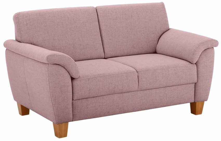 Home affaire 2-Sitzer »Alta«, mit Federkern und Kontrastnaht, Füße Buche eichefarben-Sofas-Ideen für dein Zuhause von Home Trends