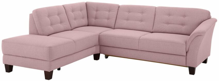Home affaire Ecksofa »Lillesand«, mit Federkern und Knopfheftung im Rücken, Füße Buche dunkel-Sofas-Ideen für dein Zuhause von Home Trends
