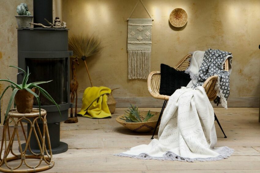 Wohndecke »Gode«, BIEDERLACK, mit geketteltem Zierstich-Wohndecken-Ideen für dein Zuhause von Home Trends