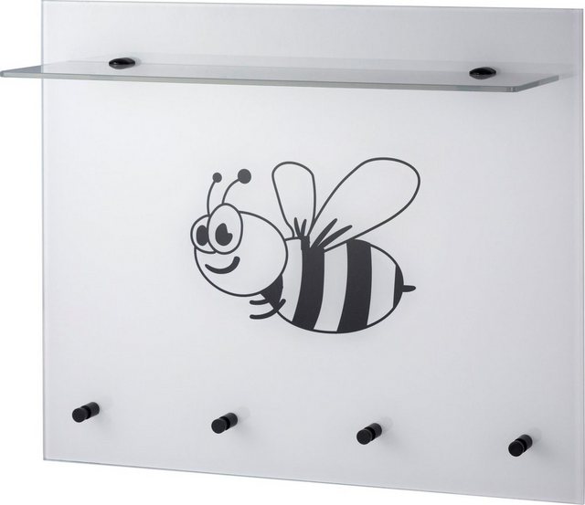 GGG MÖBEL Garderobenpaneel »Biene«, aus Glas mit Ablage-Garderoben-Inspirationen