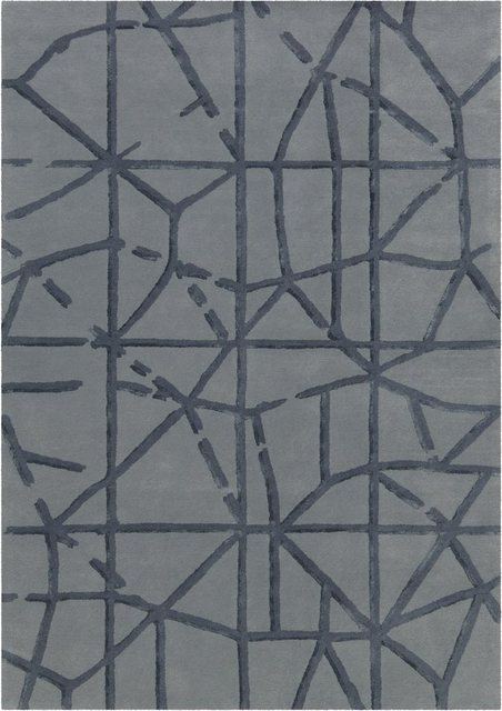 Teppich »Satin 8063«, Arte Espina, rechteckig, Höhe 4 mm, Wohnzimmer-Teppiche-Inspirationen