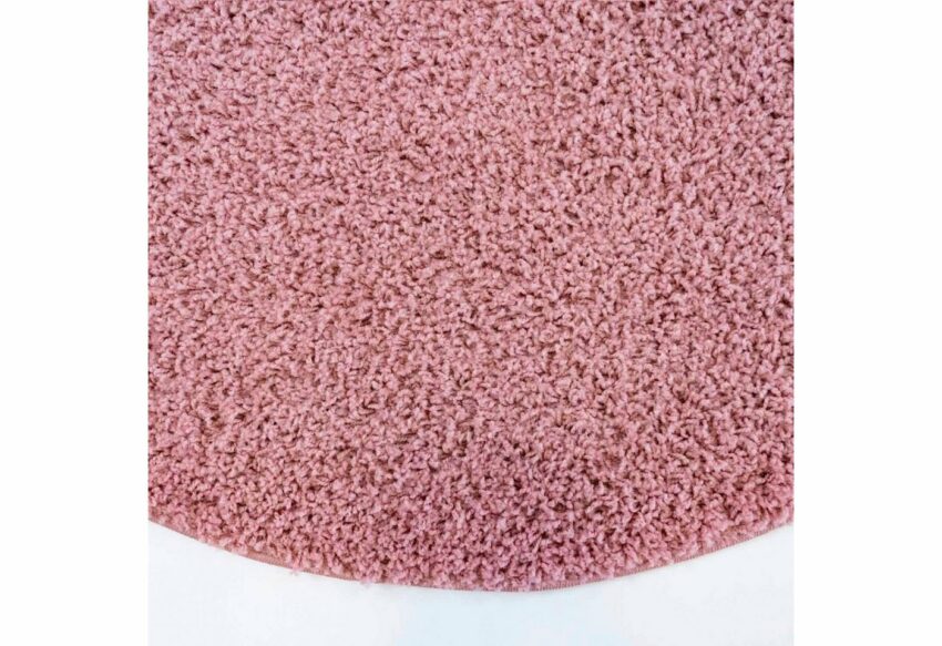 Hochflor-Teppich »Pastell Shaggy300«, Carpet City, rund, Höhe 30 mm, Pastell-Farben, Wohnzimmer-Teppiche-Ideen für dein Zuhause von Home Trends