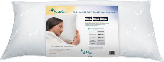 Mediflow Wasserkissen »Mediflow Original Daunenwasserkissen 5011 40x80cm«, 1-tlg.-Kopfkissen-Inspirationen