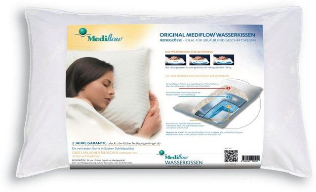 Mediflow Wasserkissen »Mediflow Original Reisewasserkissen 1041«, 1-tlg.-Kopfkissen-Inspirationen