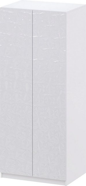 Leonique Kleiderschrank »Caren« mit dekorativen Fräsungen, Push-to-open Funktion, Breite 78,5 cm-Schränke-Inspirationen