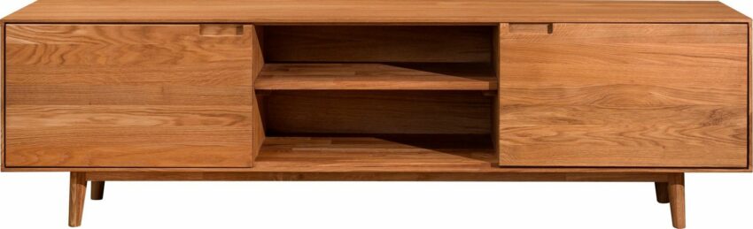 Home affaire Lowboard »Scandi«, aus massivem Eichenholz, mit sehr viel Stauraum, Breite 180 cm-Lowboards-Ideen für dein Zuhause von Home Trends