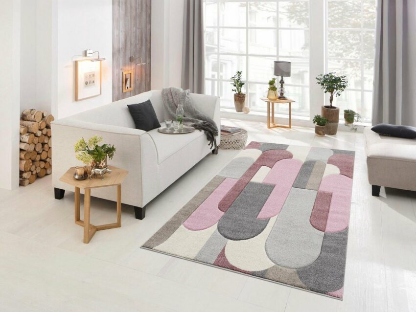 Teppich »Pautz«, my home, rechteckig, Höhe 14 mm, handgearbeiteter Konturenschnitt-Teppiche-Ideen für dein Zuhause von Home Trends